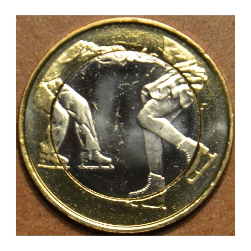 eurocoin eurocoins 5 Euro Finland 2015 - Figure skating (UNC)