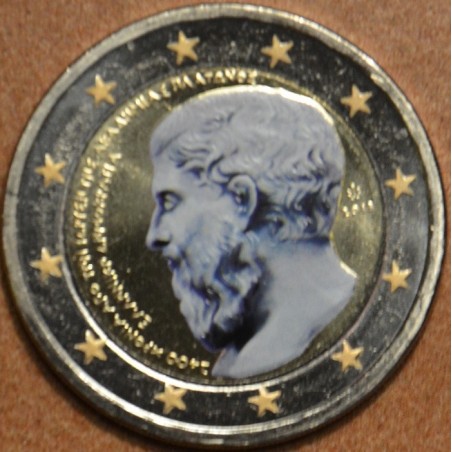 Euromince mince 2 Euro Grécko 2013 - 2400 rokov Platónovej Akadémie...