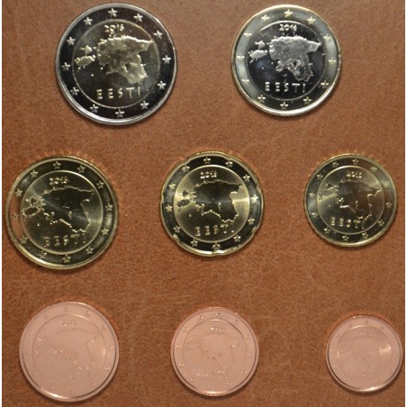 eurocoin eurocoins Set of 8 eurocoins Estonia 2016 (UNC)