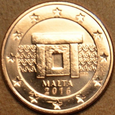 euroerme érme 5 cent Málta 2016 (UNC)