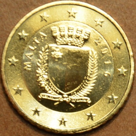 euroerme érme 10 cent Málta 2016 (UNC)
