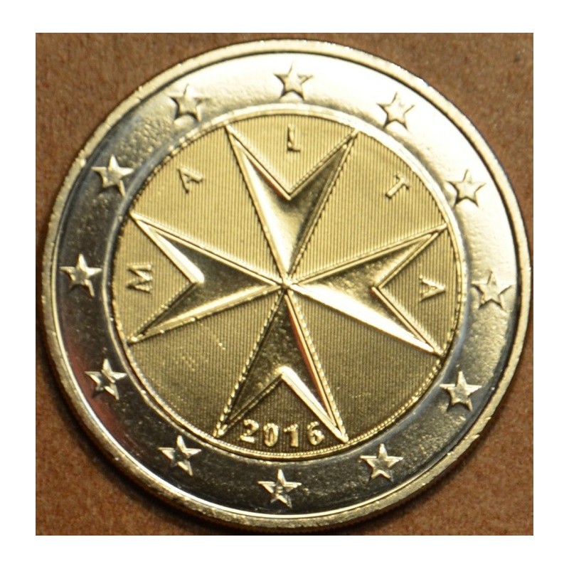 eurocoin eurocoins 2 Euro Malta 2016 (UNC)