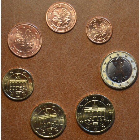 Euromince mince Sada 7 nemeckých mincí 2013 \\"F\\" (UNC)