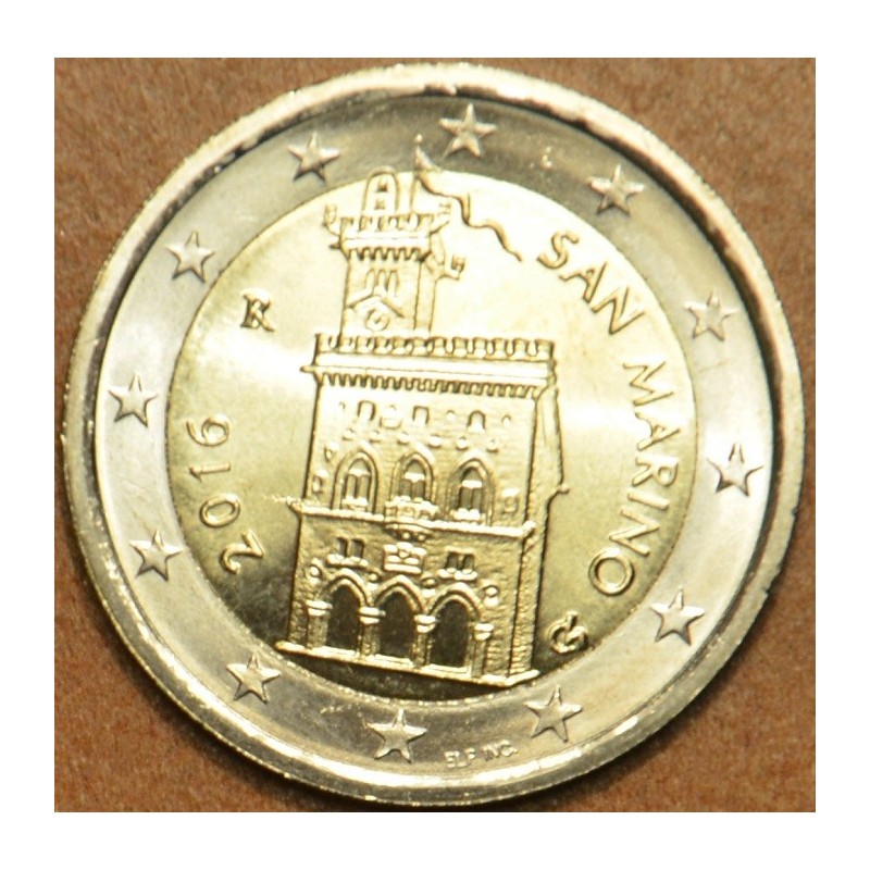 euroerme érme 2 Euro San Marino 2016 - A kormányház (UNC)