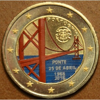 Euromince mince 2 Euro Portugalsko 2016 - 50 rokov od vybudovania p...
