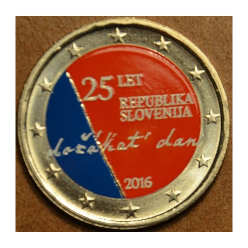 eurocoin eurocoins 2 Euro Slovenia 2016 - The 25th anniversary of i...