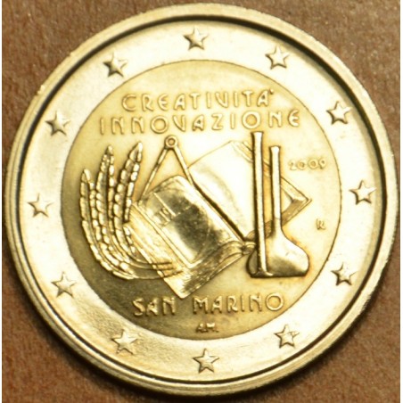 euroerme érme 2 Euro San Marino 2009 - A kreativitás és innováció é...
