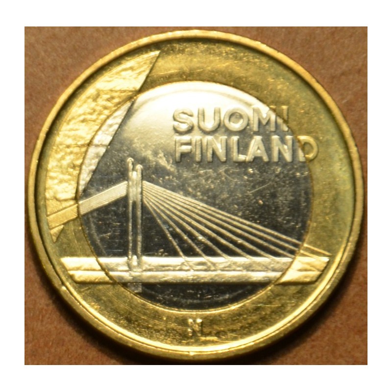 euroerme érme 5 Euro Finnország 2012 - A Lumberjack’s Candle híd (UNC)