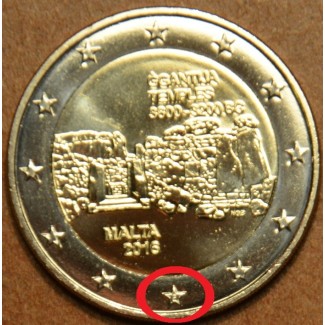 Euromince mince 2 Euro Malta 2016 - !značka F! - Chrámy Ggantija (UNC)