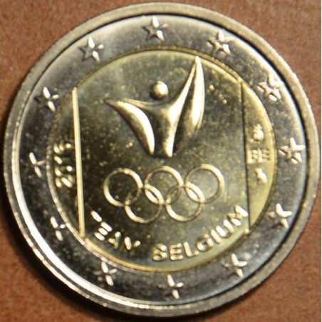 Euromince mince 2 Euro Belgicko 2016 - Olympijský team Belgicka (UNC)