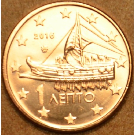 eurocoin eurocoins 1 cent Greece 2016 (UNC)