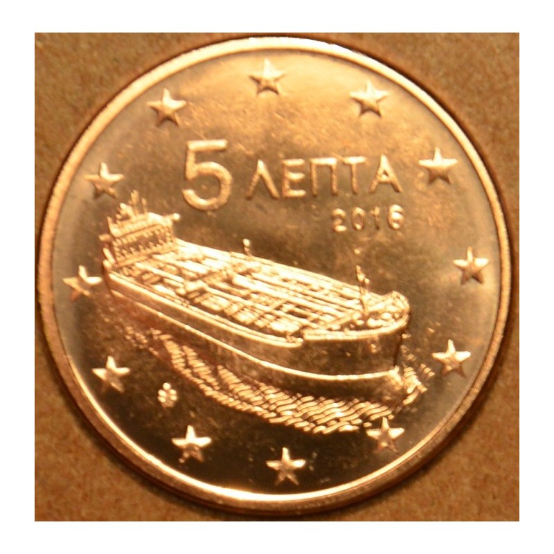 Euromince mince 5 cent Grécko 2016 (UNC)
