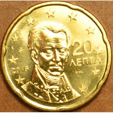 eurocoin eurocoins 20 cent Greece 2016 (UNC)