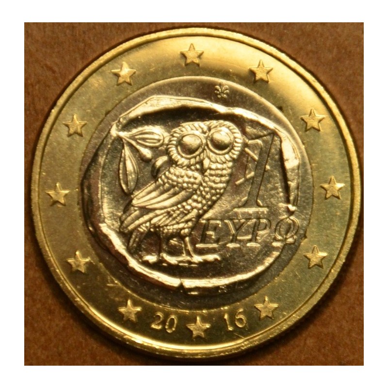 eurocoin eurocoins 1 Euro Greece 2016 (UNC)