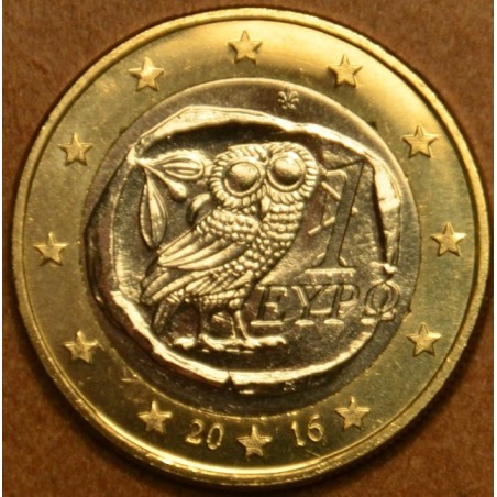 eurocoin eurocoins 1 Euro Greece 2016 (UNC)