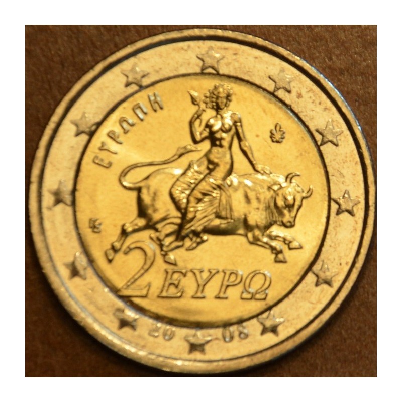 Euromince mince 2 Euro Grécko 2008 (UNC)