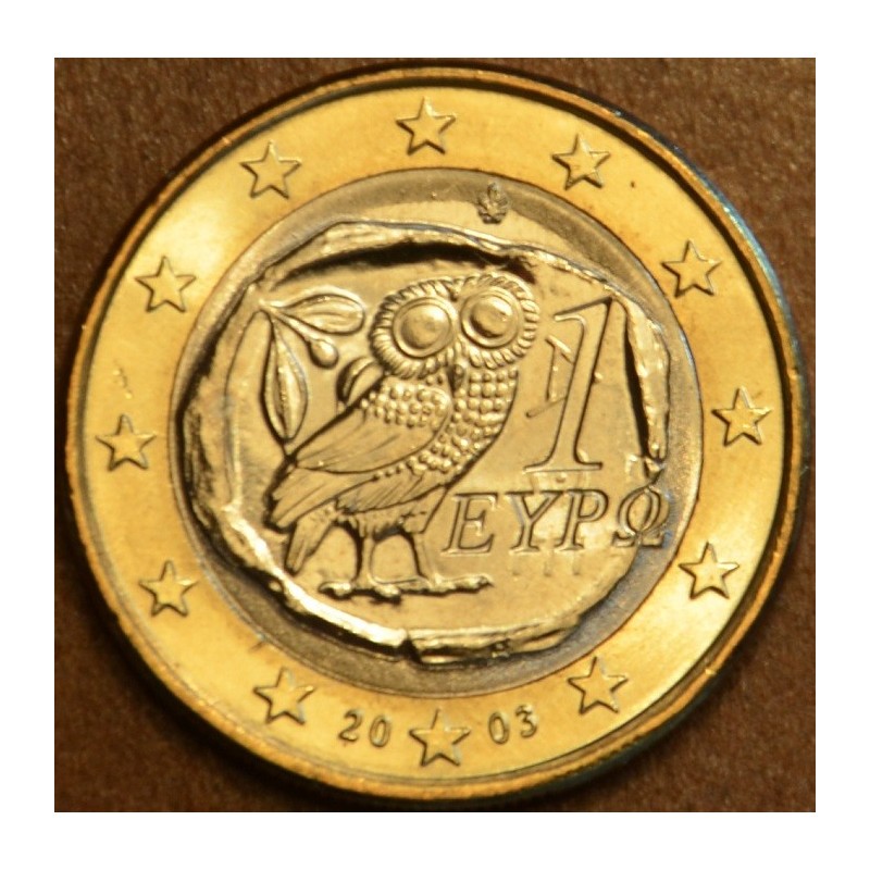 eurocoin eurocoins 1 Euro Greece 2003 (UNC)