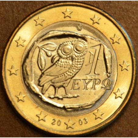 eurocoin eurocoins 1 Euro Greece 2003 (UNC)