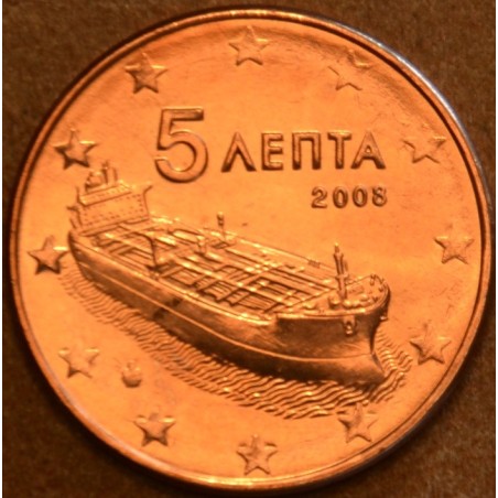 Euromince mince 5 cent Grécko 2008 (UNC)