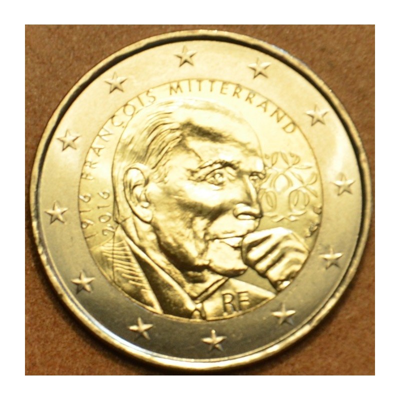 Euromince mince 2 Euro Francúzsko 2016 - Francois Mitterrand (UNC)