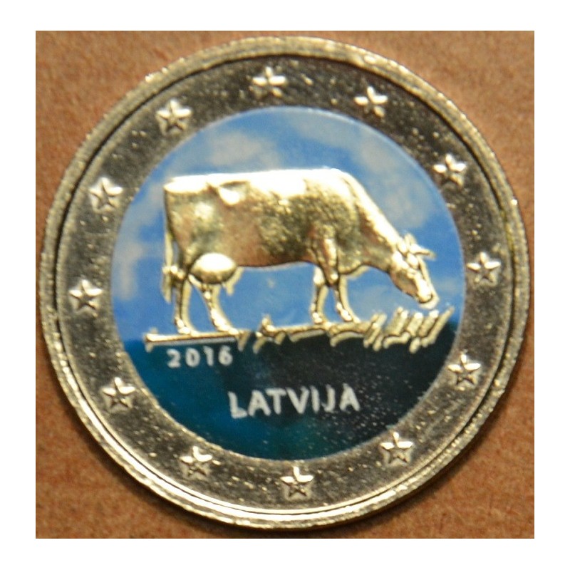 eurocoin eurocoins 2 Euro Latvia 2016 - Latvian agricultural indust...