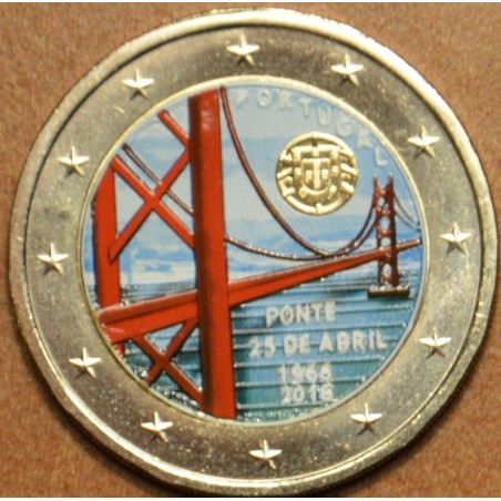 Euromince mince 2 Euro Portugalsko 2016 - 50 rokov od vybudovania p...