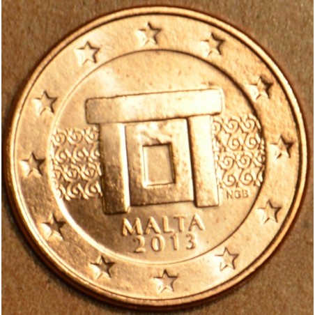 euroerme érme 2 cent Málta 2013 (UNC)
