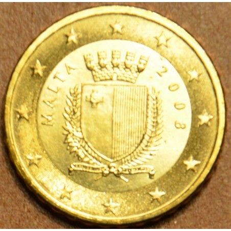 euroerme érme 10 cent Málta 2008 (UNC)