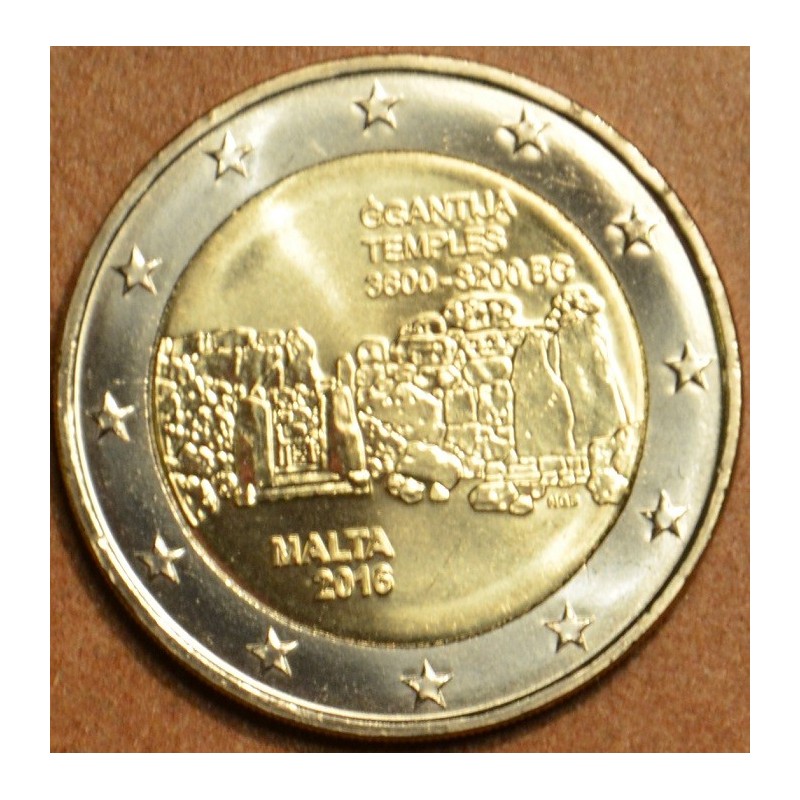 euroerme érme 2 Euro Málta 2016 - Ggantija templomai (UNC)