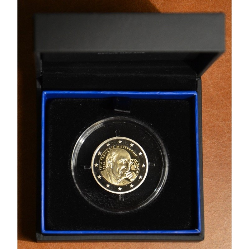 Euromince mince 2 Euro Francúzsko 2016 - Francois Mitterrand (Proof)