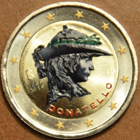 euroerme érme 2 Euro Olaszország 2016 - Donatello halálának 550. év...