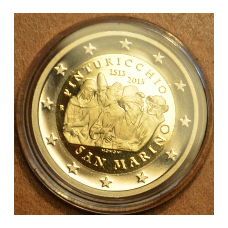 eurocoin eurocoins 2 Euro San Marino 2013 - The 500th Anniversary o...