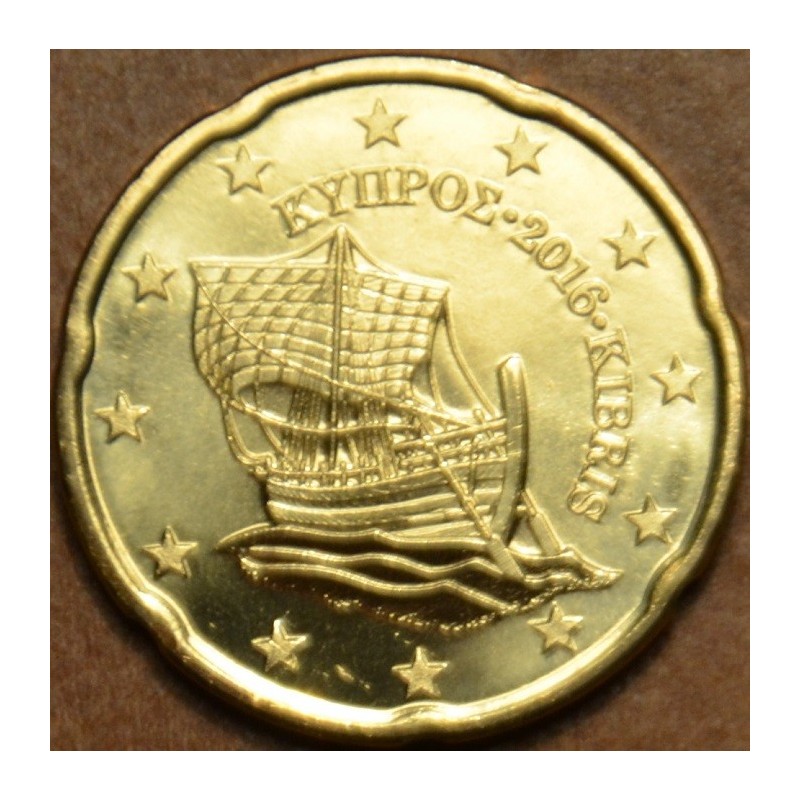 euroerme érme 20 cent Ciprus 2016 (UNC)