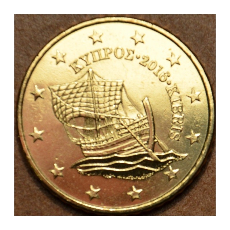 Euromince mince 50 cent Cyprus 2016 (UNC)