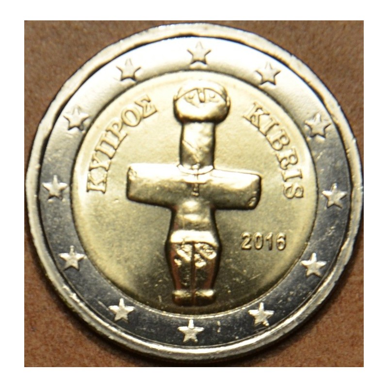 eurocoin eurocoins 2 Euro Cyprus 2016 (UNC)