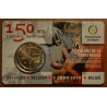 Euromince mince 2 Euro Belgicko 2014 - 150. výročie belgického Červ...