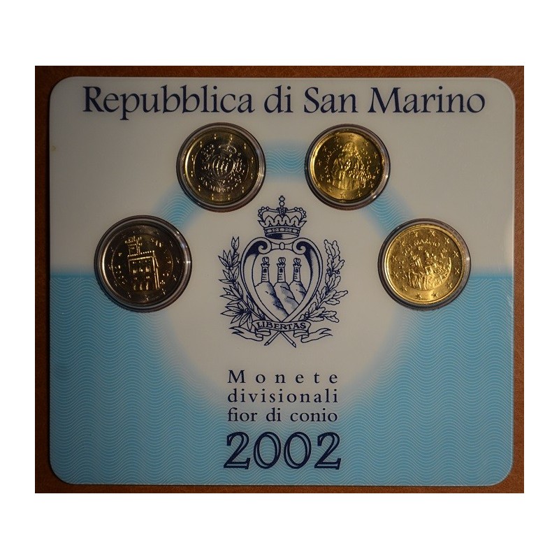 eurocoin eurocoins Minikit San Marino 2002 (UNC)