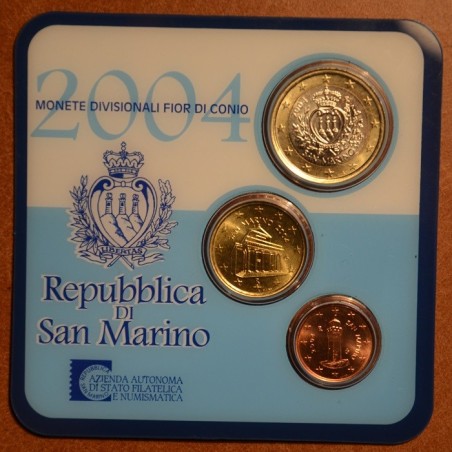 eurocoin eurocoins Minikit San Marino 2004 (UNC)