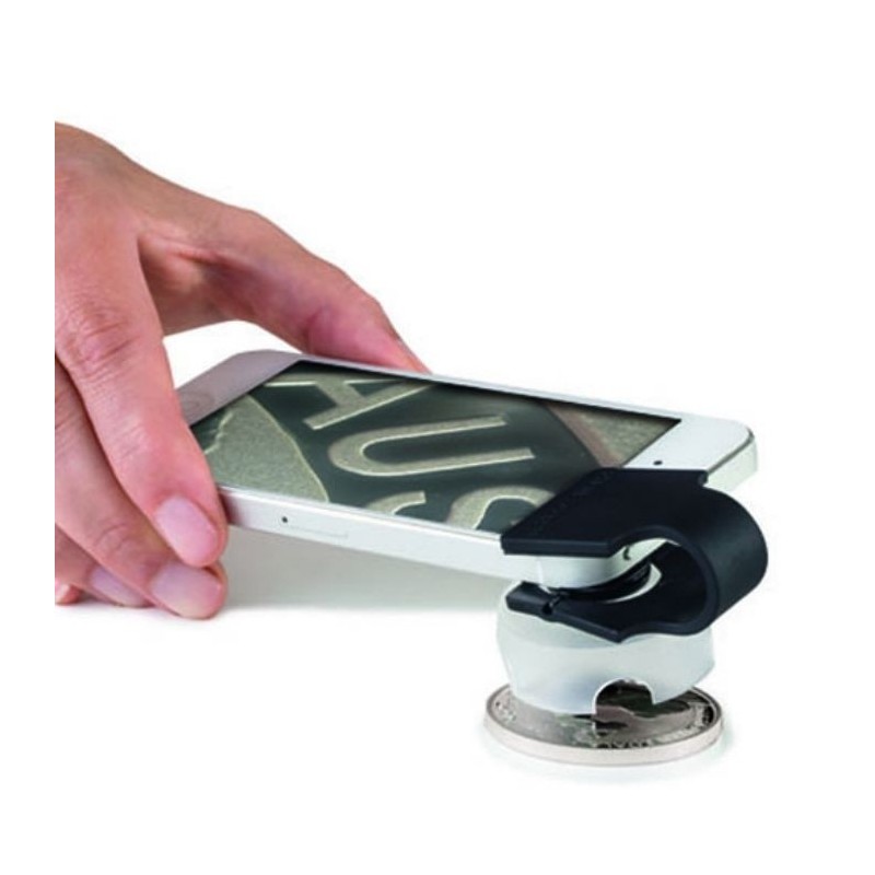 eurocoin eurocoins Leuchtturm phonescope 60x magnifier for smartphones