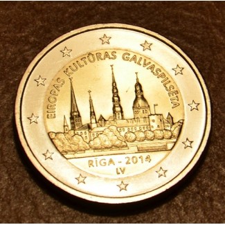 euroerme érme 2 Euro Lettország - Riga az európai kultúra fővárosa ...