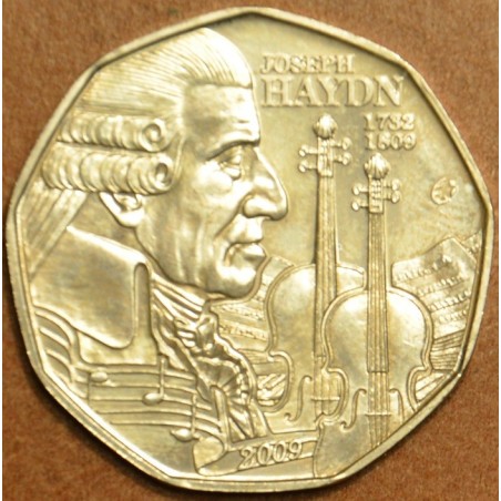 Euromince mince 5 Euro Rakúsko 2009 Joseph Haydn (UNC)