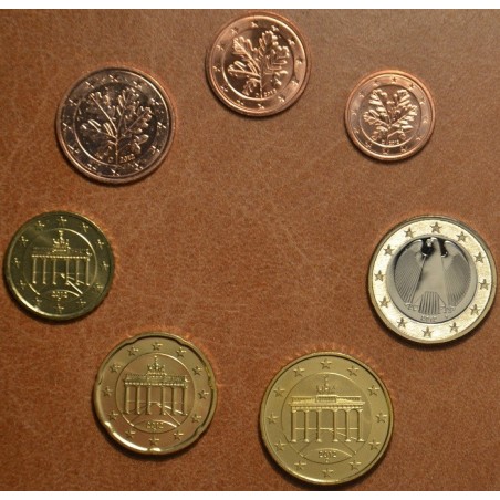 Euromince mince Sada 7 nemeckých mincí 2012 \\"A\\" (UNC)