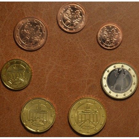Euromince mince Sada 7 nemeckých mincí 2009 \\"G\\" (UNC)