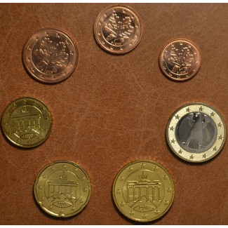 Euromince mince Sada 7 nemeckých mincí 2009 \\"D\\" (UNC)