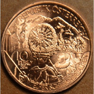 Euromince mince 10 Euro Rakúsko 2014 Tirolsko (UNC)
