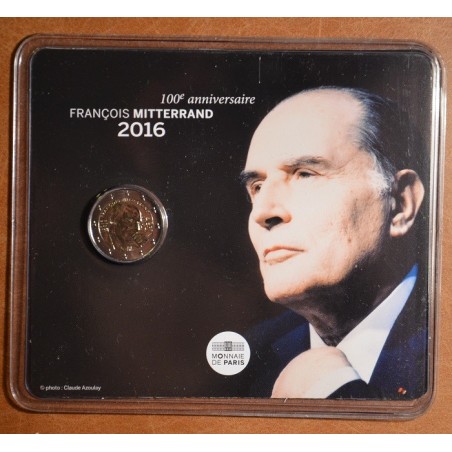 Euromince mince 2 Euro Francúzsko 2016 - Francois Mitterrand (BU ka...