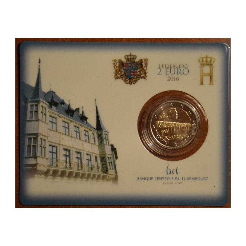 eurocoin eurocoins 2 Euro Luxembourg 2016 - 50 Years of Grand Duche...