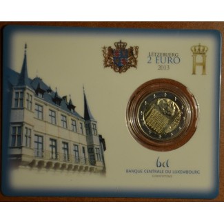 euroerme érme 2 Euro Luxemburg 2013 - A nemzeti himnusz (BU kártya)
