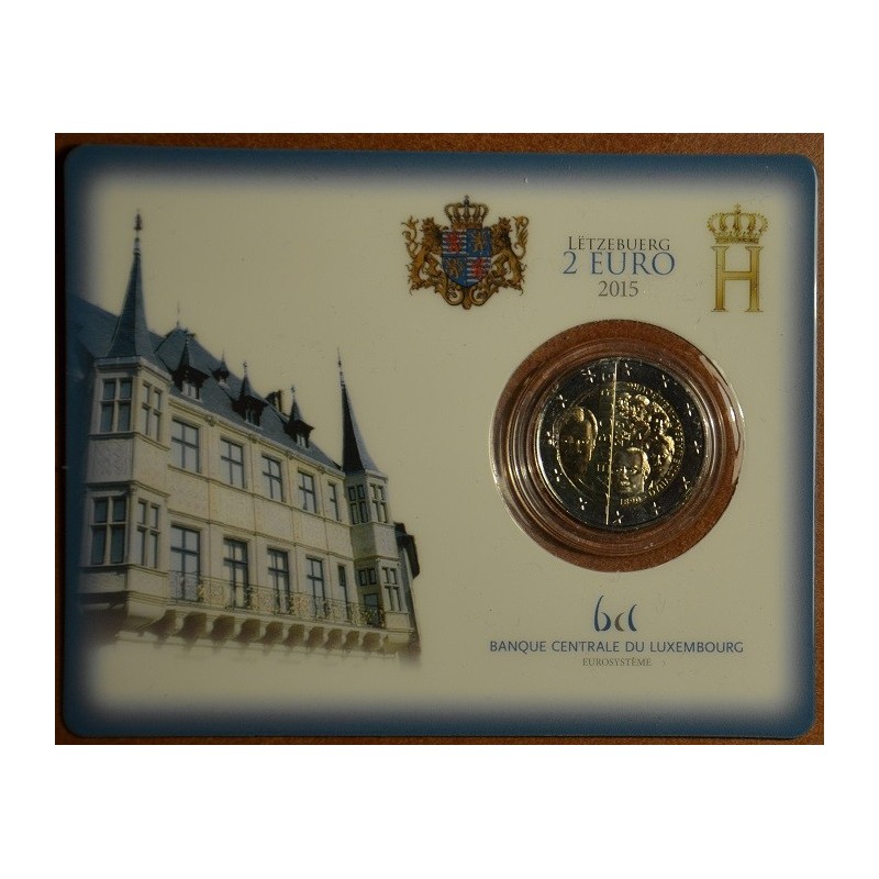 eurocoin eurocoins 2 Euro Luxembourg 2015 - Dynasty Nassau-Weilburg...