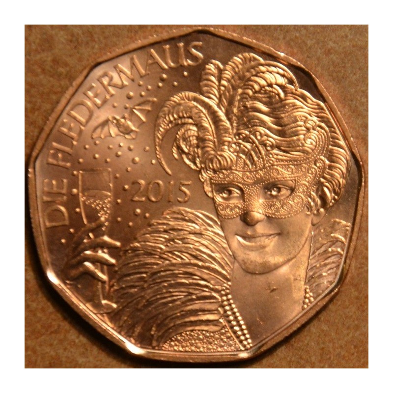 Euromince mince 5 Euro Rakúsko 2015 Netopier (UNC)